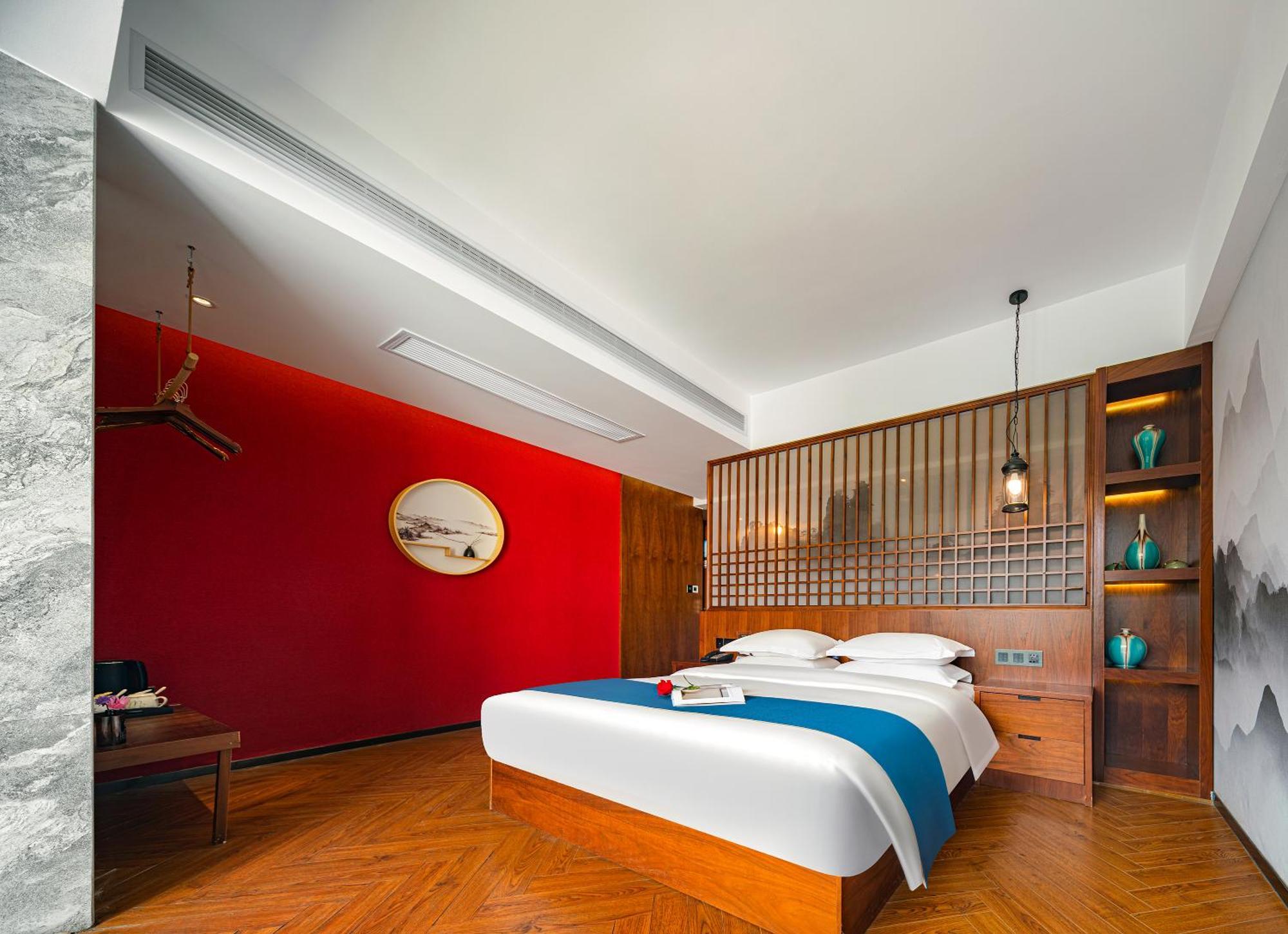 Hotel 張家界武陵源北岸輕奢客棧 森林公園店 Zhangjiajie Esterno foto